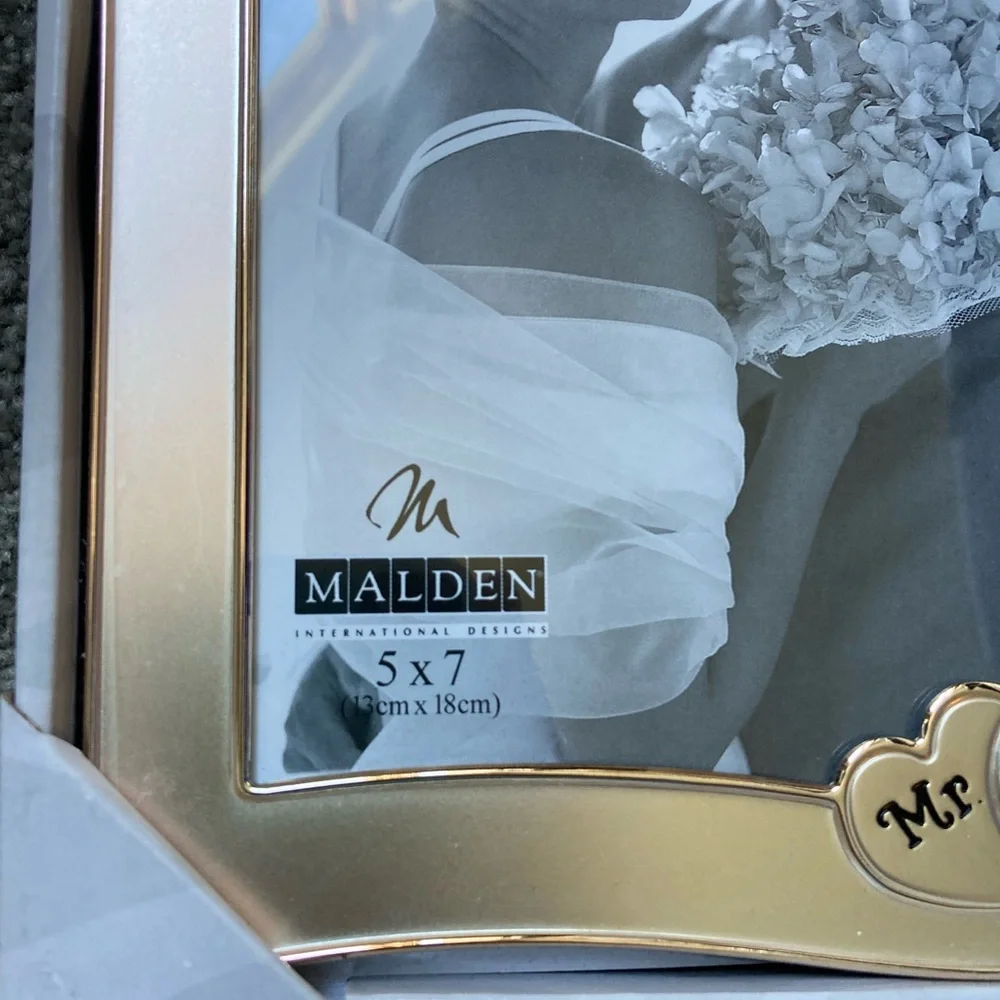 Brand new 5x7 Just Married Frame
